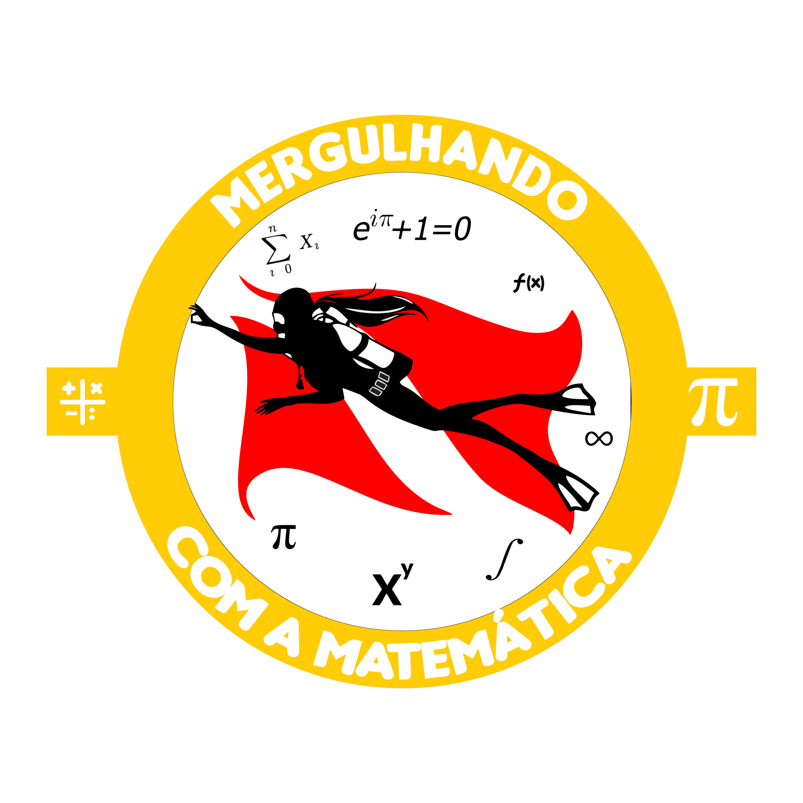 Logo Mergulhando com a Matemática